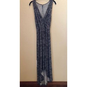 Old Navy Asymmetrical Maxi Dress w/ V-Neck